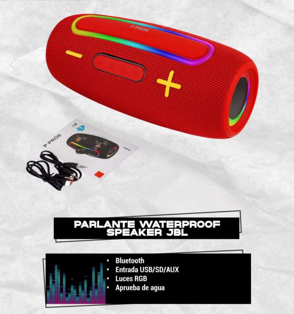 Parlante Bluetooth Waterproof P PRO9 -