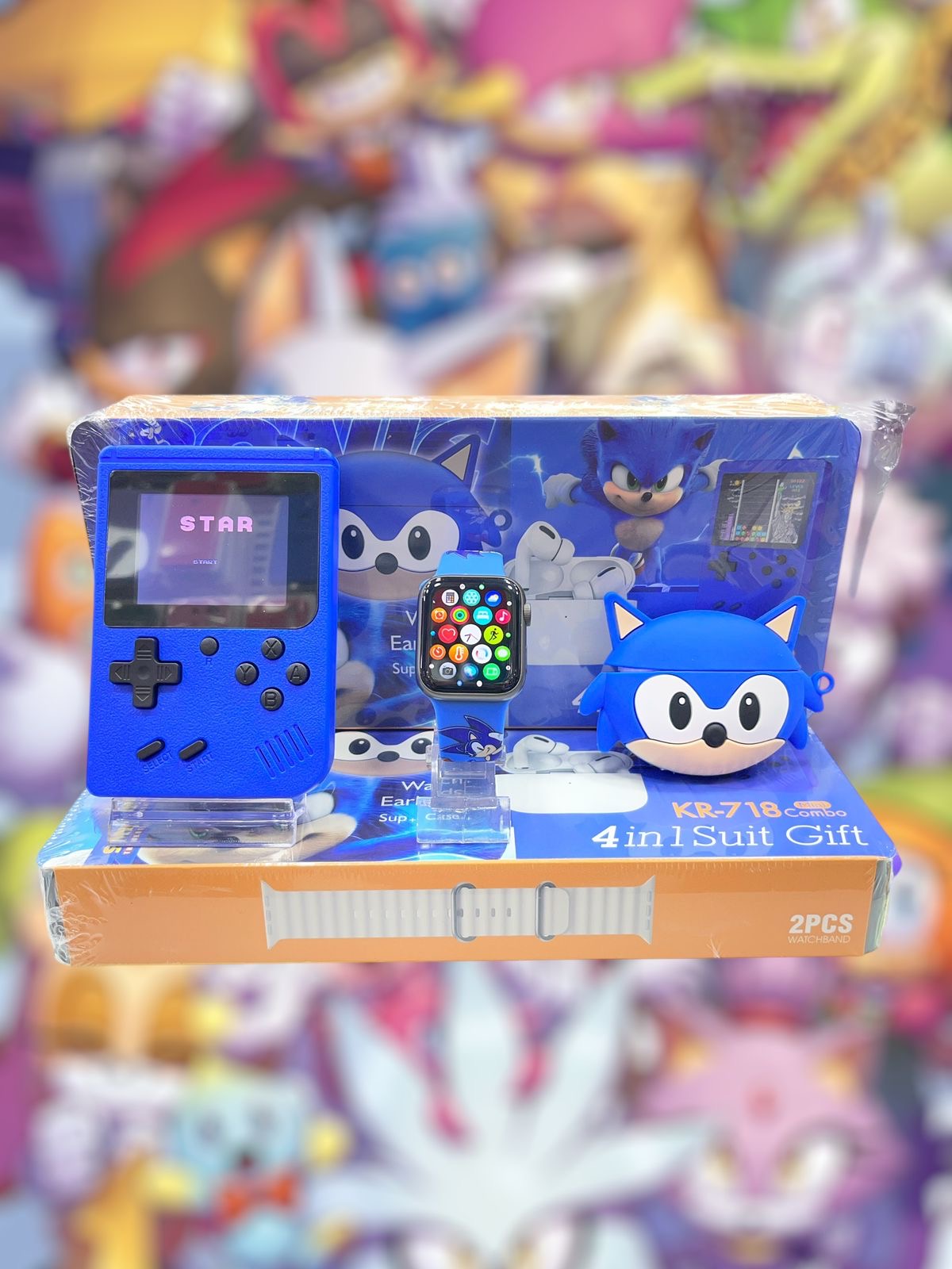 SET ELECTRÓNICO 4 EN 1 PERSONAJES – DIVERSIÓN, ESTILO Y TECNOLOGÍA