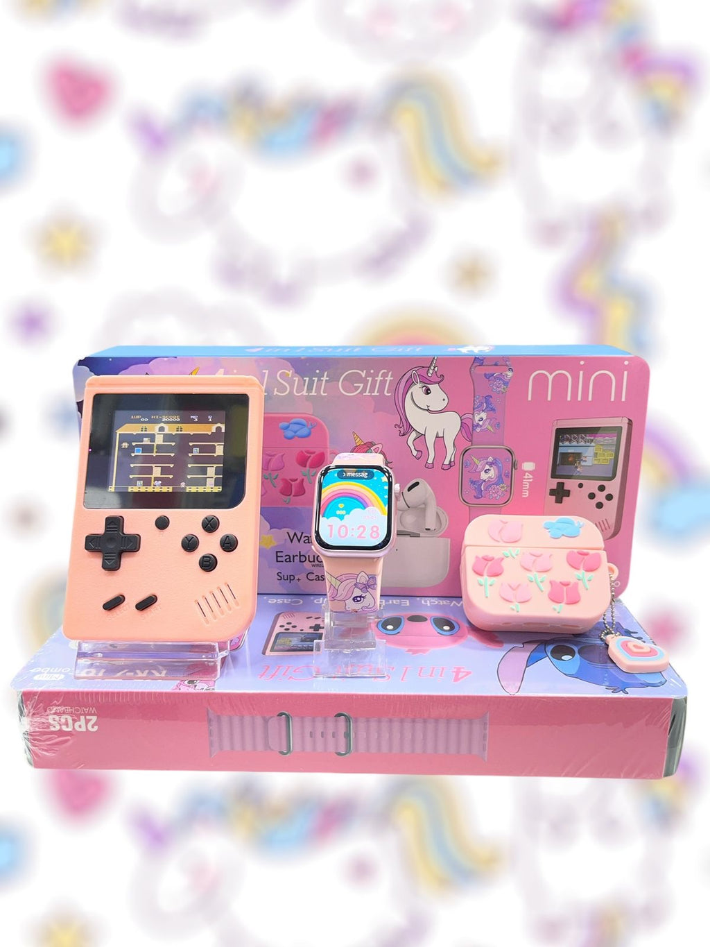 SET ELECTRÓNICO 4 EN 1 PERSONAJES – DIVERSIÓN, ESTILO Y TECNOLOGÍA