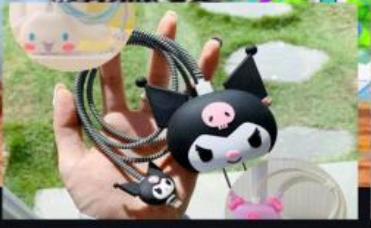 Protectores de Cable y Cargador USB de Silicona | Diseños Personajes y Marcas