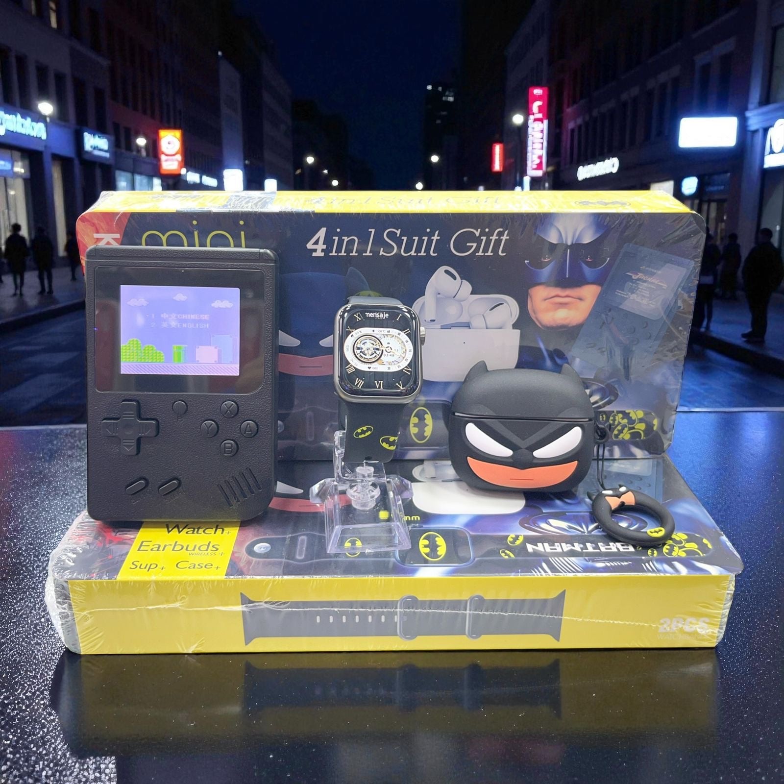 SET ELECTRÓNICO 4 EN 1 PERSONAJES – DIVERSIÓN, ESTILO Y TECNOLOGÍA