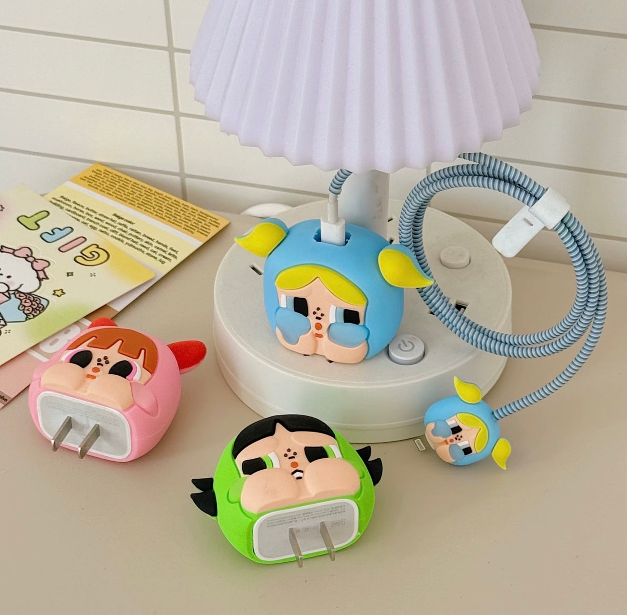 Protectores de Cable y Cargador USB de Silicona | Diseños Personajes y Marcas