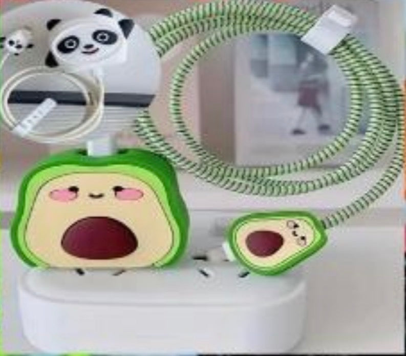 Protectores de Cable y Cargador USB de Silicona | Diseños Personajes y Marcas