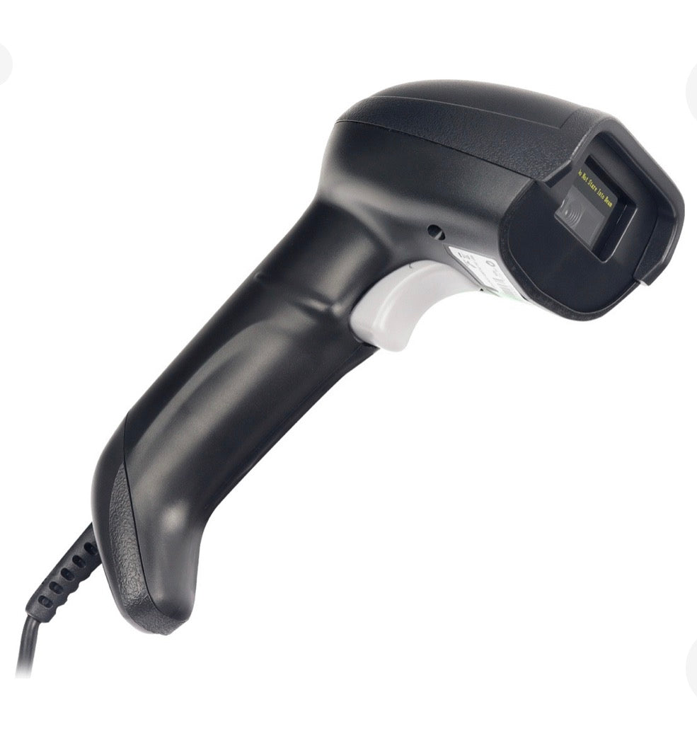 Lector Escáner Código de Barras y QR Jaltech JAL-PLUS01 USB con Base