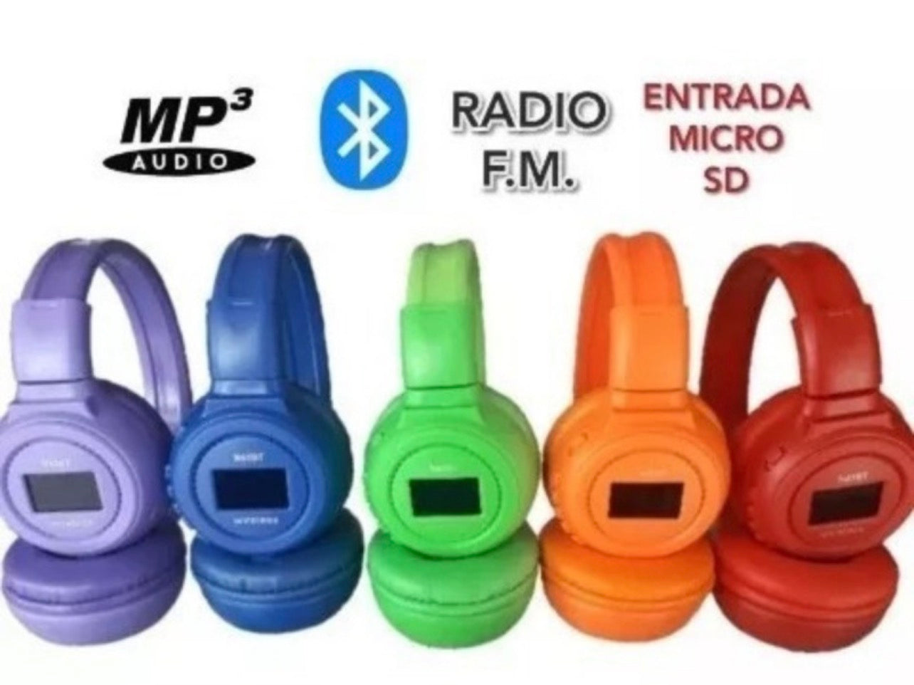 Audífonos Inalámbricos Bluetooth BS-N65BT