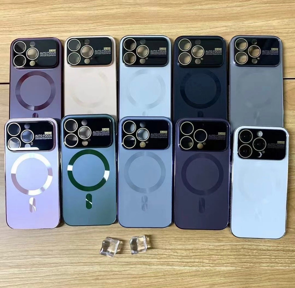 Funda para iPhone con Protección de Cámara y MagSafe - Varios Colores