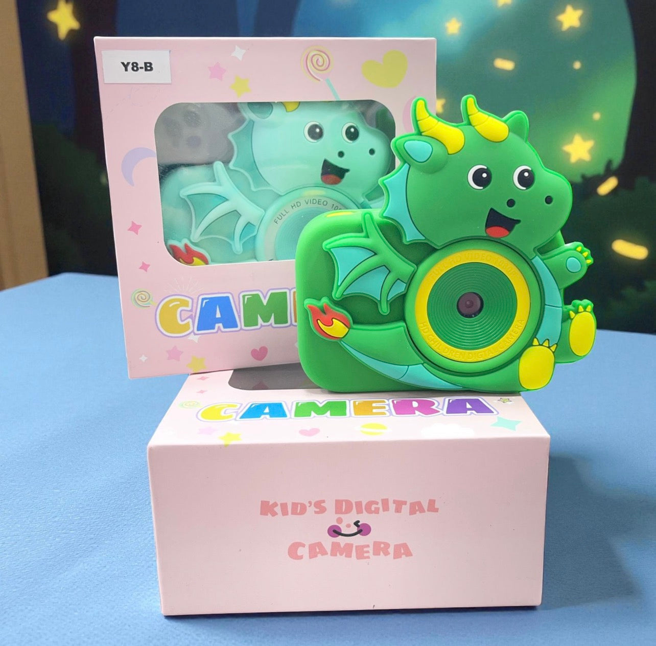 Cámara Digital Infantil Y8 Full HD 1080P - ¡Diseño Unicornio!