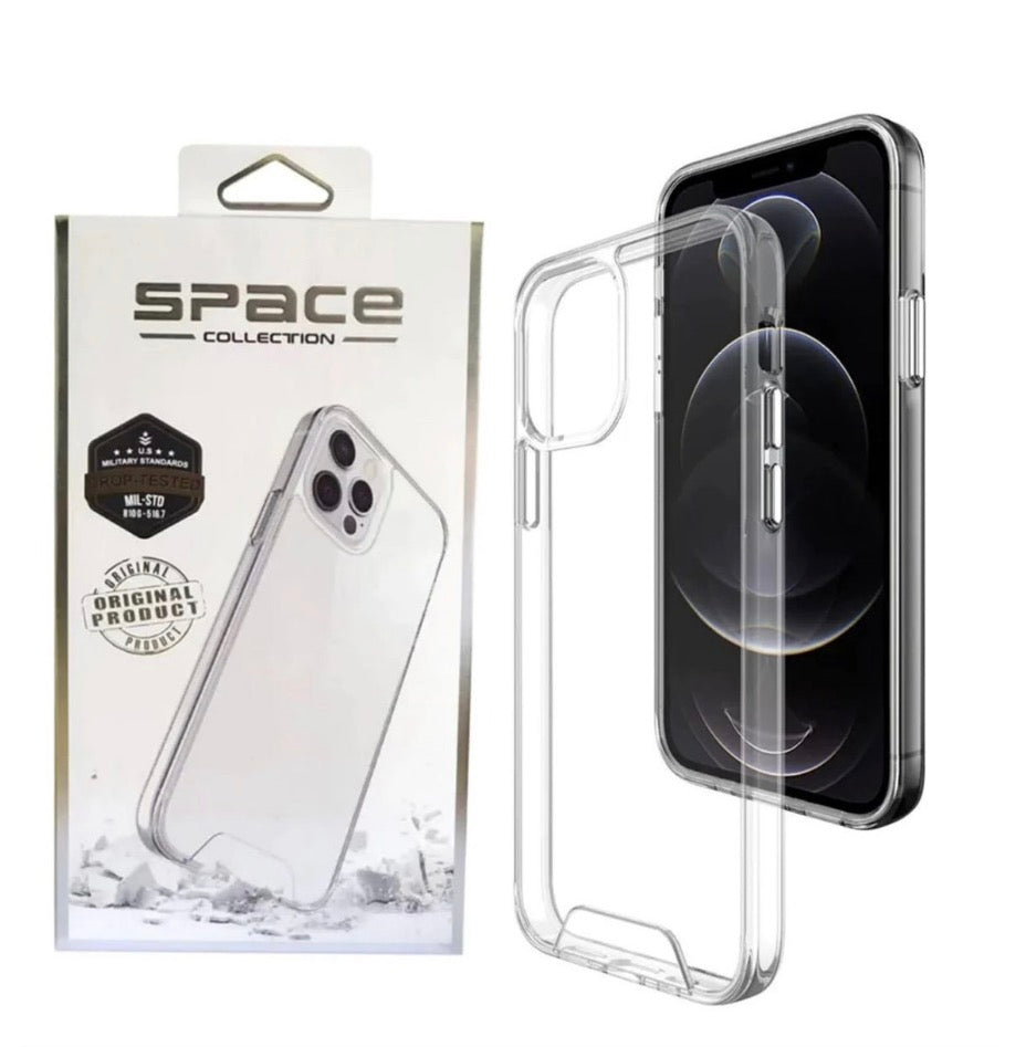 Funda Protectora Transparente Space Collection - Protección Militar (iOS/Android)