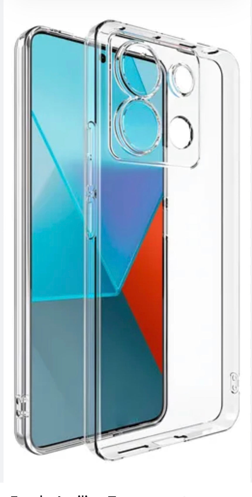 Funda Protectora Transparente Space Collection - Protección Militar (iOS/Android)