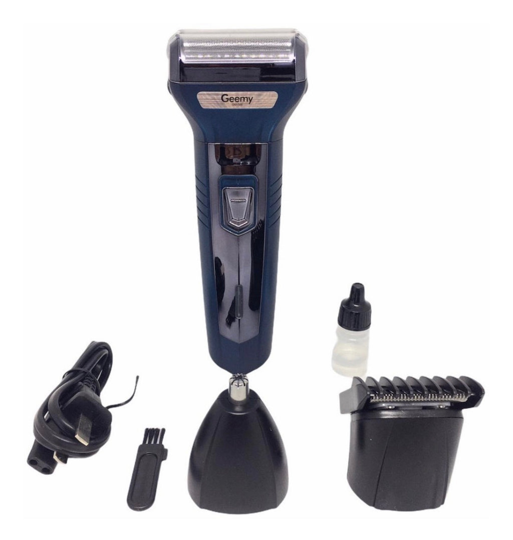 Máquina Afeitadora y Patillera Recargable Geemy GM-566 3 en 1