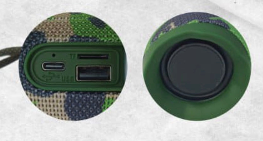 PARLANTE JBL Flip 6 Camuflado (Réplica AAA de Alta Calidad)