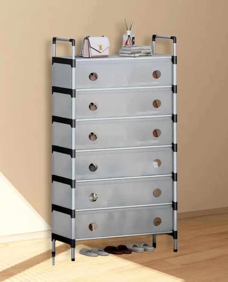 Estante Armable 6 Niveles Almacenamiento Calzado Ropa Juguetes