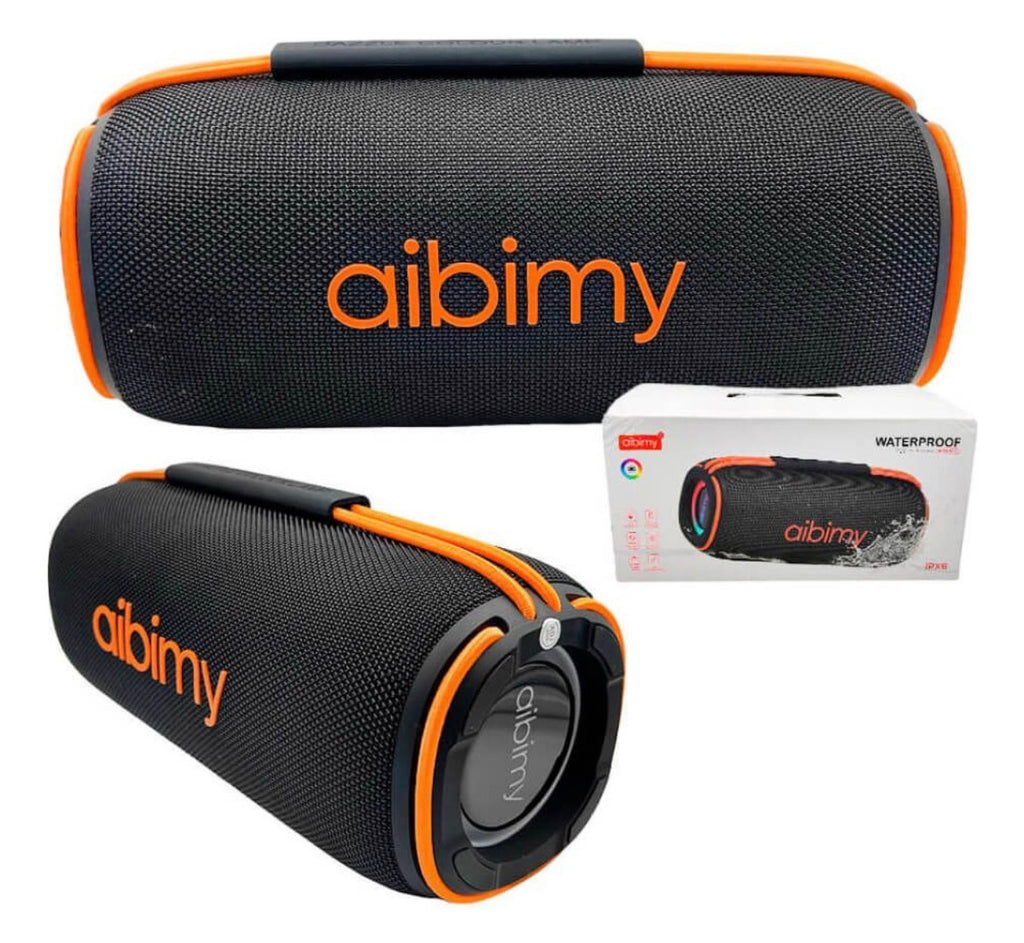 Parlante Bluetooth Aibimy Waterproof RGB - Sonido Potente 30W TWS