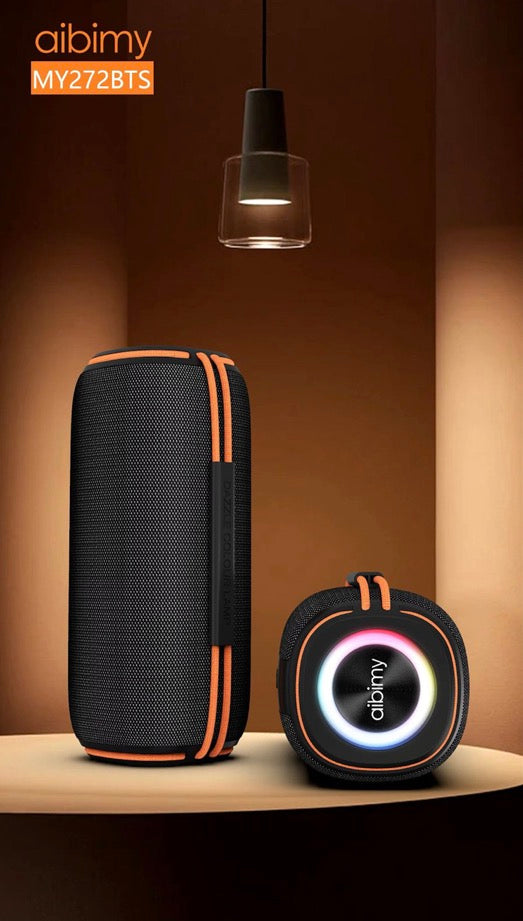 Parlante Bluetooth Aibimy Waterproof RGB - Sonido Potente 30W TWS