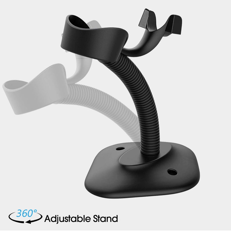 Lector Escáner Código de Barras y QR Jaltech JAL-PLUS01 USB con Base