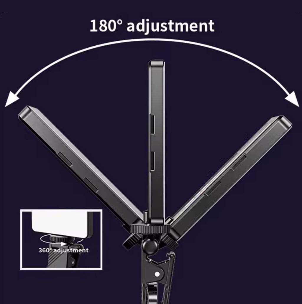 Panel de Iluminación LED M15 Recargable | Luz Fría y Cálida