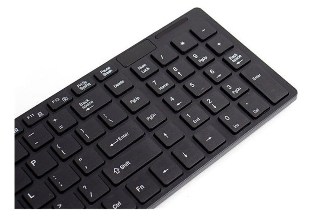 Kit Teclado y Mouse Inalámbrico K-06 2.4G Ultra Delgado Ergonómico
