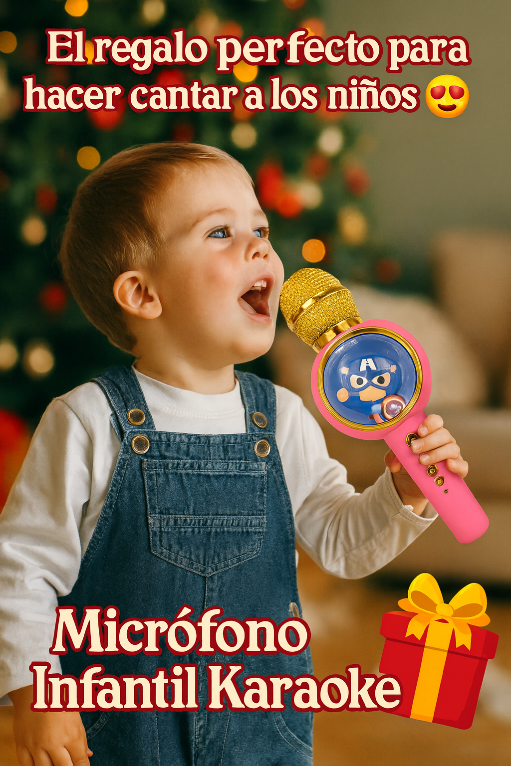 Micrófono Karaoke Inalámbrico OTL PopSing LED Bluetooth® - Personajes