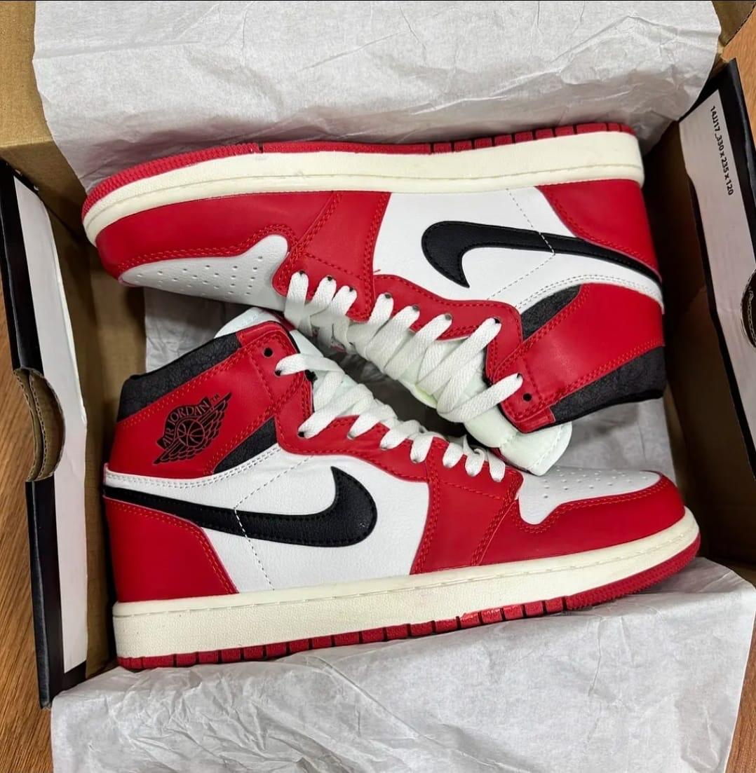 JRDN RETRO 1 ROJO - BLANCO