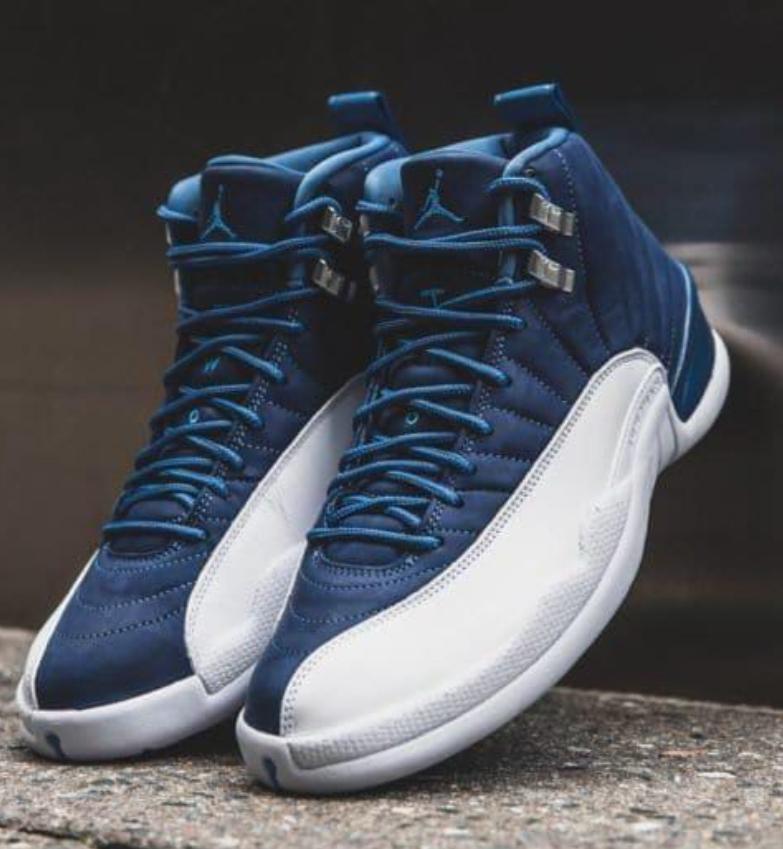 JRDN RETRO 12 BLANCO - AZUL