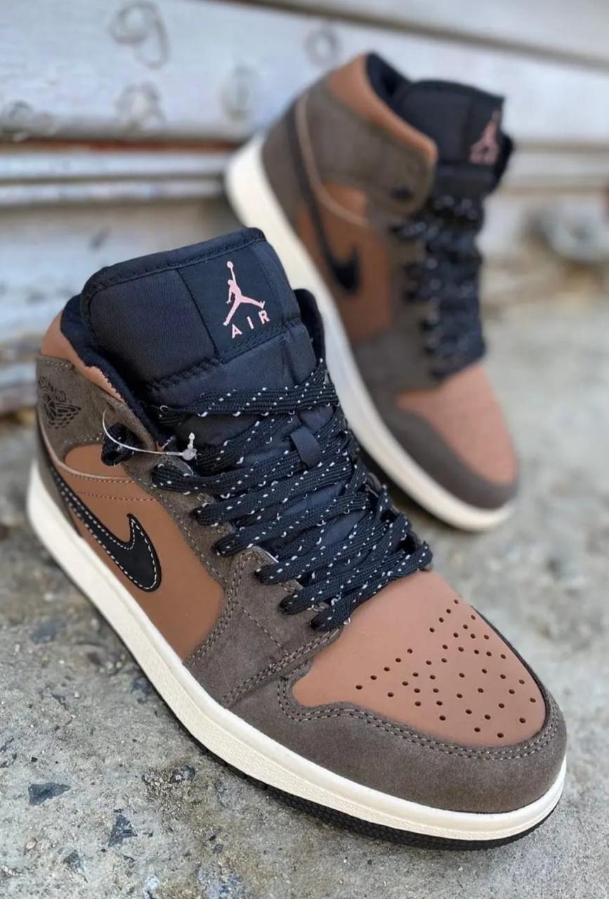 JRDN RETRO 1 MARRON - NEGRO