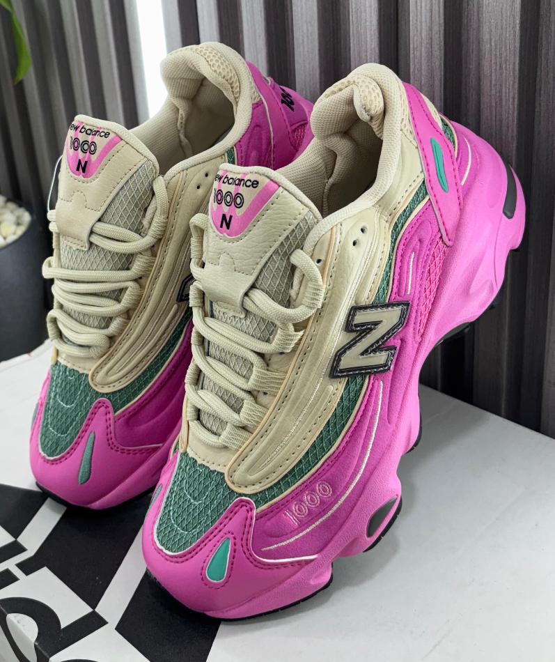 NB 1000 BLANCO - ROSA