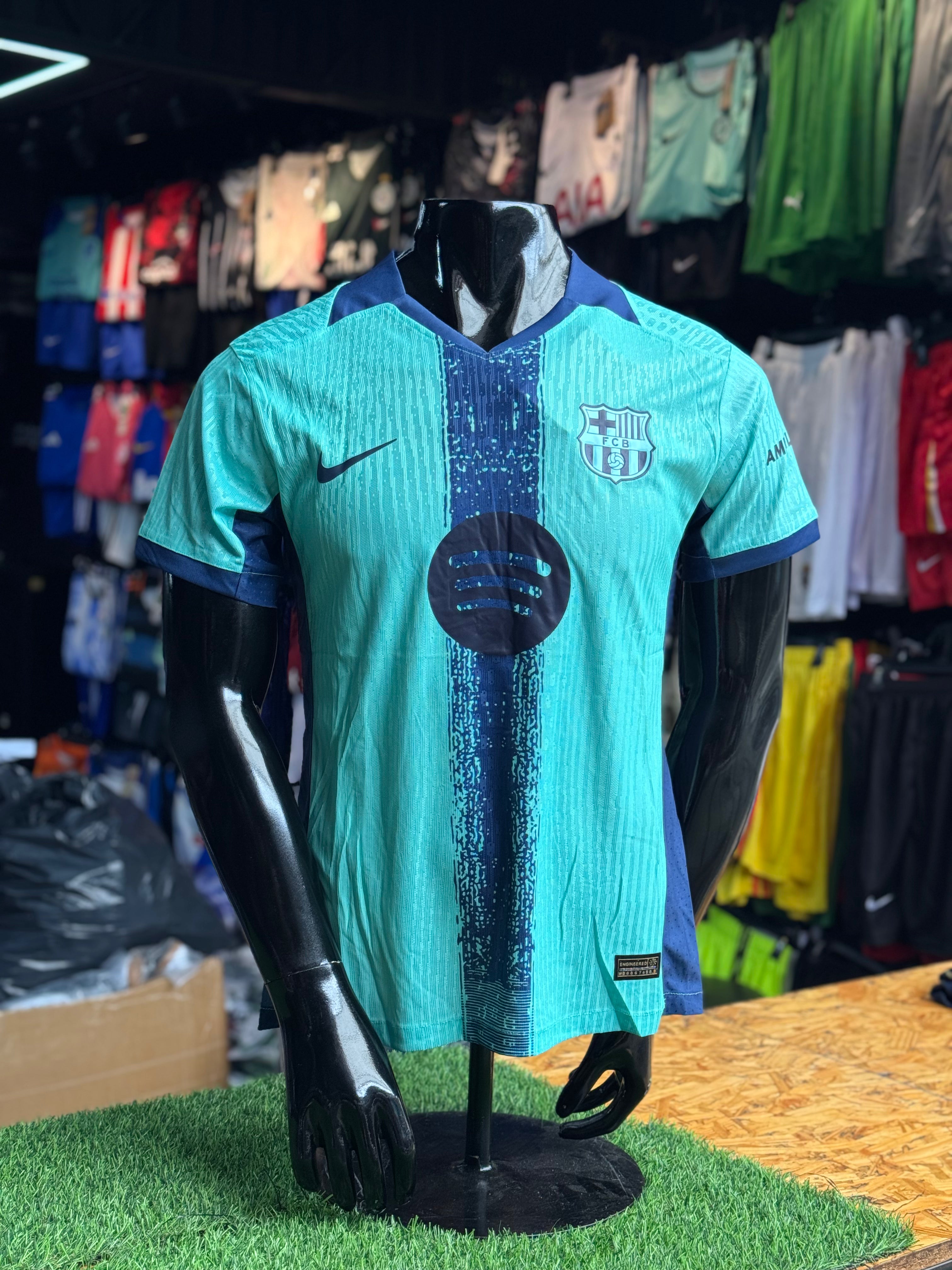 Camiseta Barcelona 2025 Azul/Celeste Edición especial