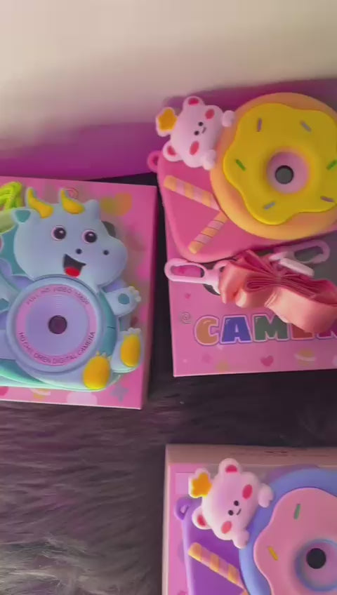 Cámara Digital Infantil Y8 Full HD 1080P - ¡Diseño Unicornio!