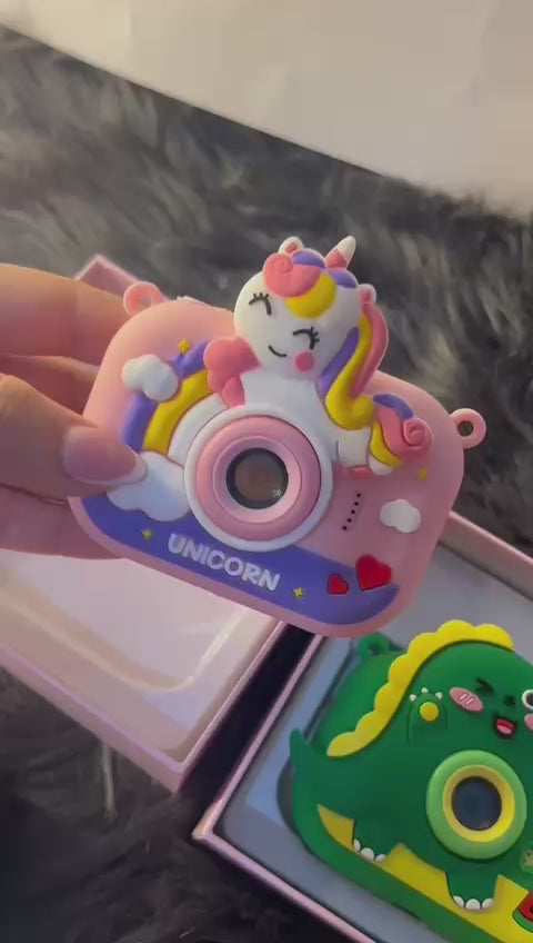 Mini Cámara Digital Para Niños - Fotos y Videos HD - Incluye Trípode