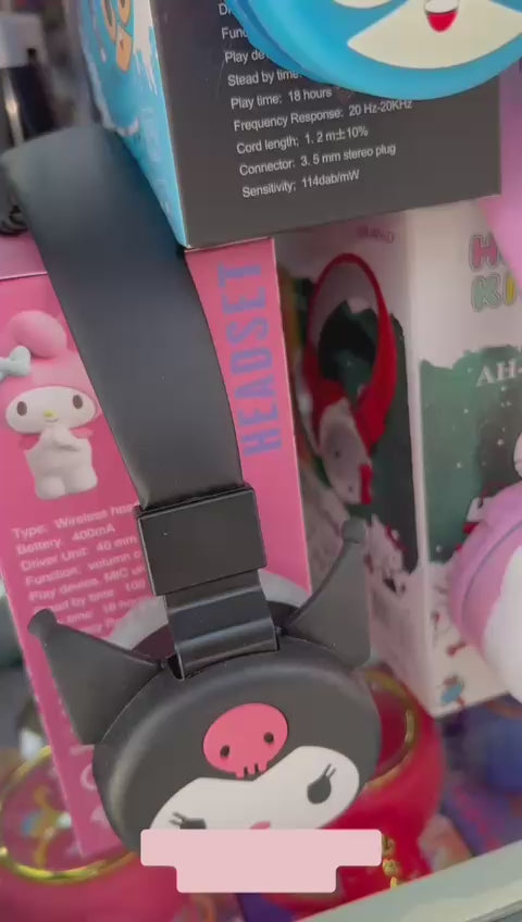 audífonos inalámbricos Bluetooth con diseños de personajes